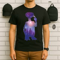 ET Alien Galaxy Forest T-Shirt