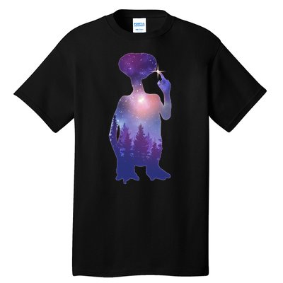 ET Alien Galaxy Forest Tall T-Shirt