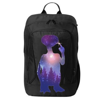 ET Alien Galaxy Forest City Backpack