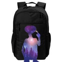 ET Alien Galaxy Forest Daily Commute Backpack