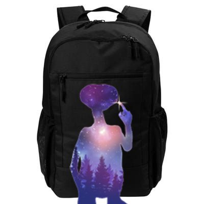 ET Alien Galaxy Forest Daily Commute Backpack