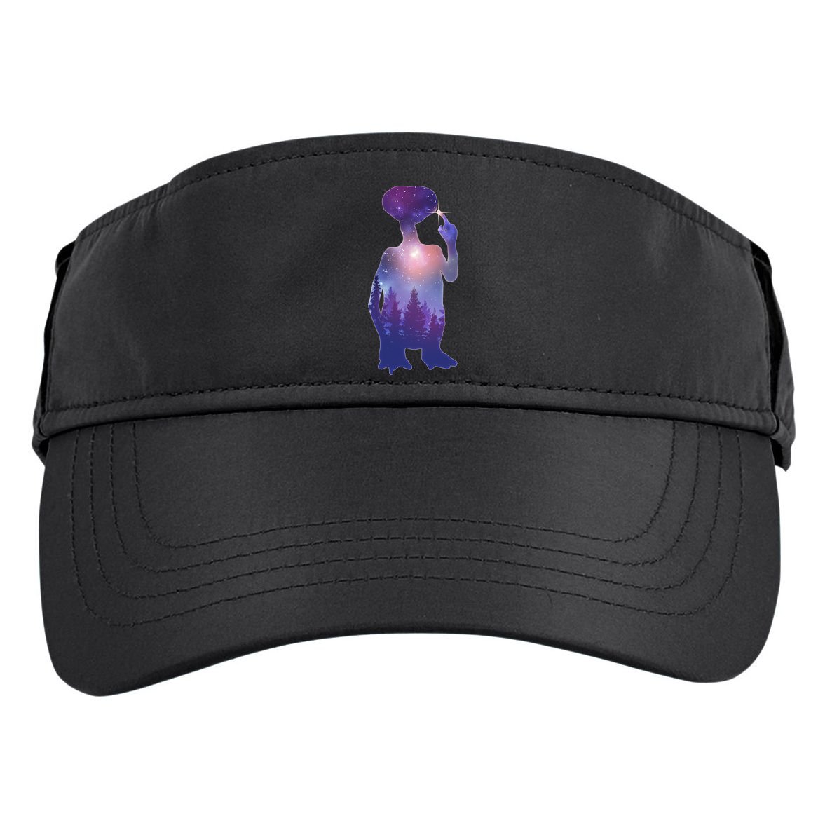 ET Alien Galaxy Forest Adult Drive Performance Visor
