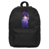 ET Alien Galaxy Forest 16 in Basic Backpack