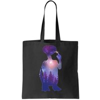 ET Alien Galaxy Forest Tote Bag