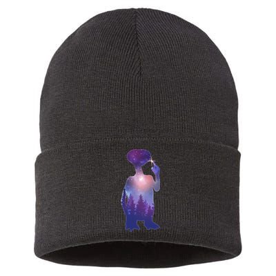 ET Alien Galaxy Forest Sustainable Knit Beanie