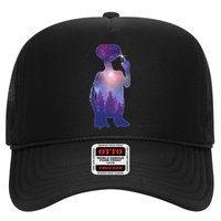ET Alien Galaxy Forest Trucker Hat