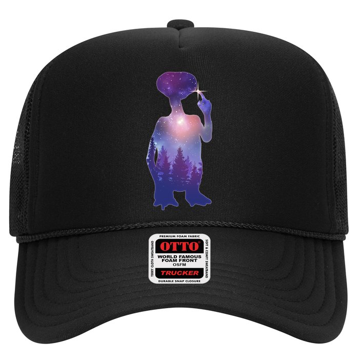 ET Alien Galaxy Forest Trucker Hat