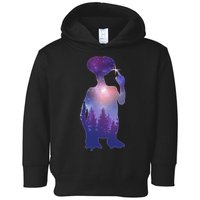 ET Alien Galaxy Forest Toddler Hoodie