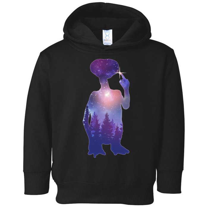 ET Alien Galaxy Forest Toddler Hoodie