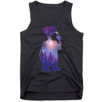 ET Alien Galaxy Forest Tank Top