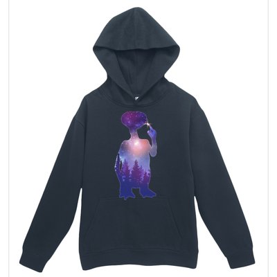 ET Alien Galaxy Forest Urban Pullover Hoodie