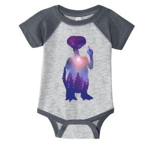 ET Alien Galaxy Forest Infant Baby Jersey Bodysuit