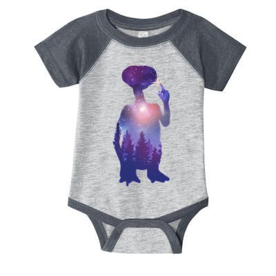 ET Alien Galaxy Forest Infant Baby Jersey Bodysuit