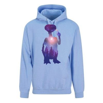 ET Alien Galaxy Forest Unisex Surf Hoodie