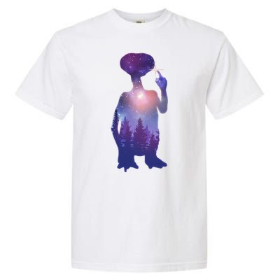 ET Alien Galaxy Forest Garment-Dyed Heavyweight T-Shirt