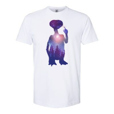 ET Alien Galaxy Forest Softstyle CVC T-Shirt