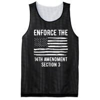 Enforce The 14th Amendment Section 3 Mesh Reversible Basketball Jersey Tank