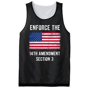 Enforce The 14th Amendment Section 3 Mesh Reversible Basketball Jersey Tank