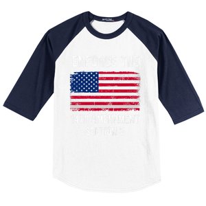 Enforce The 14th Amendment Section 3 Baseball Sleeve Shirt