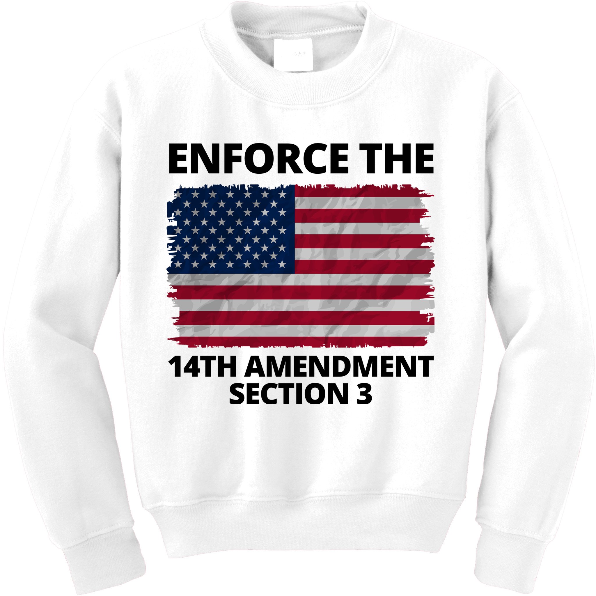 Enforce The 14th Amendment Section 3 Kids Sweatshirt