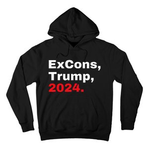 Excons Trump 2024 Trump Vance Hoodie