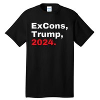 Excons Trump 2024 Trump Vance Tall T-Shirt