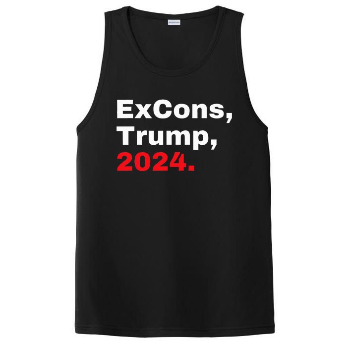 Excons Trump 2024 Trump Vance PosiCharge Competitor Tank