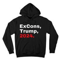 Excons Trump 2024 Trump Vance Tall Hoodie