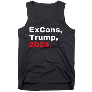 Excons Trump 2024 Trump Vance Tank Top