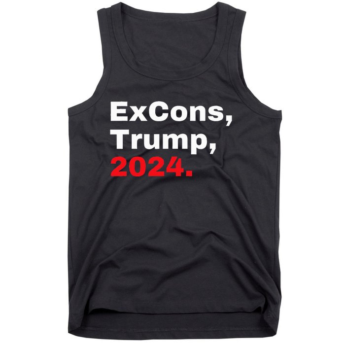 Excons Trump 2024 Trump Vance Tank Top