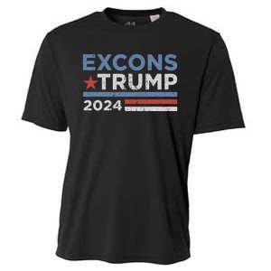 Excons Trump 2024 Trump Vance Funny Hilarious Cooling Performance Crew T-Shirt