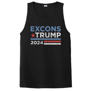 Excons Trump 2024 Trump Vance Funny Hilarious PosiCharge Competitor Tank