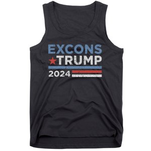 Excons Trump 2024 Trump Vance Funny Hilarious Tank Top