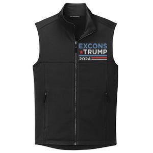 Excons Trump 2024 Trump Vance Funny Hilarious Collective Smooth Fleece Vest