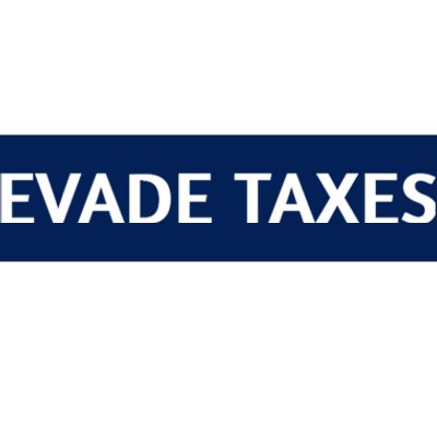 Evade Taxes #2 Bumper Sticker