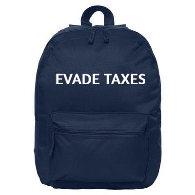 Evade Taxes #2 16 in Basic Backpack