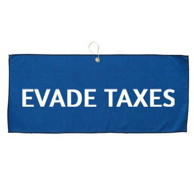 Evade Taxes #2 Large Microfiber Waffle Golf Towel