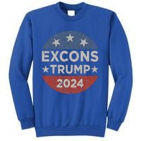 Excons Trump 2024 Trump Vance Tall Sweatshirt