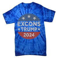 Excons Trump 2024 Trump Vance Tie-Dye T-Shirt