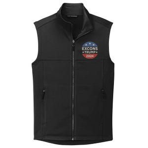 Excons Trump 2024 Trump Vance Collective Smooth Fleece Vest