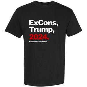 Excons Trump 2024 Garment-Dyed Heavyweight T-Shirt