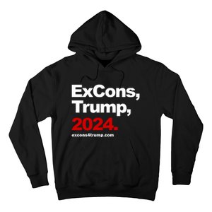 Excons Trump 2024 Hoodie