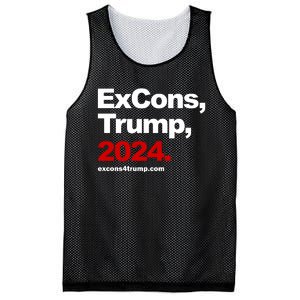 Excons Trump 2024 Mesh Reversible Basketball Jersey Tank