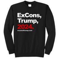 Excons Trump 2024 Tall Sweatshirt