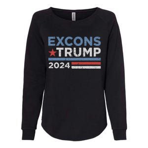 Excons Trump 2024 Trump Vance Womens California Wash Sweatshirt