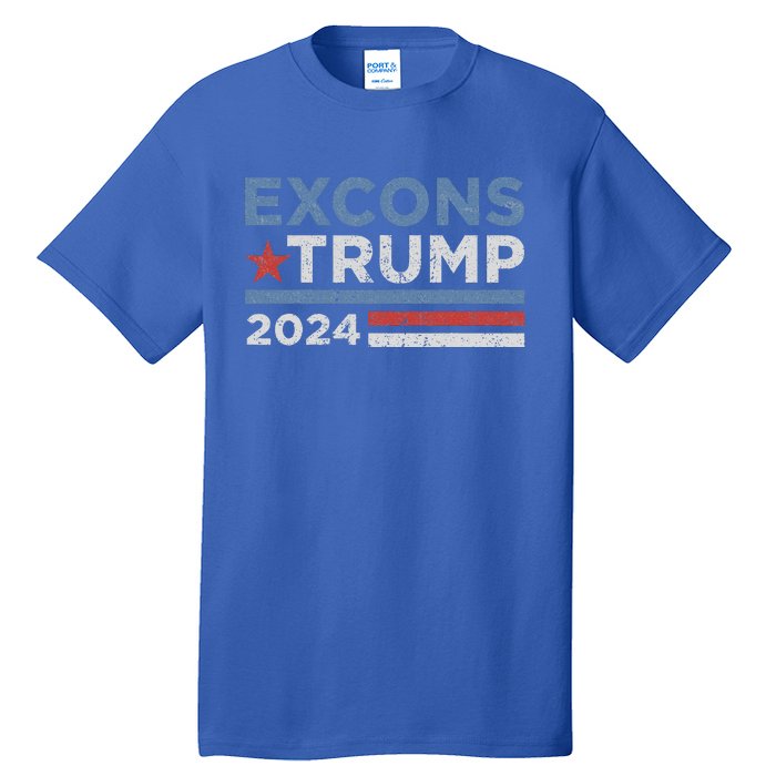 Excons Trump 2024 Trump Vance Tall T-Shirt