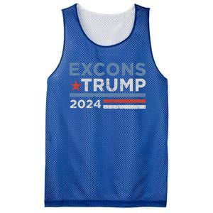 Excons Trump 2024 Trump Vance Mesh Reversible Basketball Jersey Tank