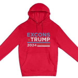 Excons Trump 2024 Trump Vance Premium Pullover Hoodie