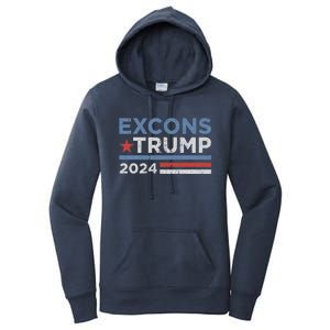 Excons Trump 2024 Trump Vance Women's Pullover Hoodie