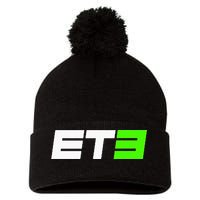 E.L.I Tomac 3 E.T.3 Motocross And Supercross Fan Pom Pom 12in Knit Beanie